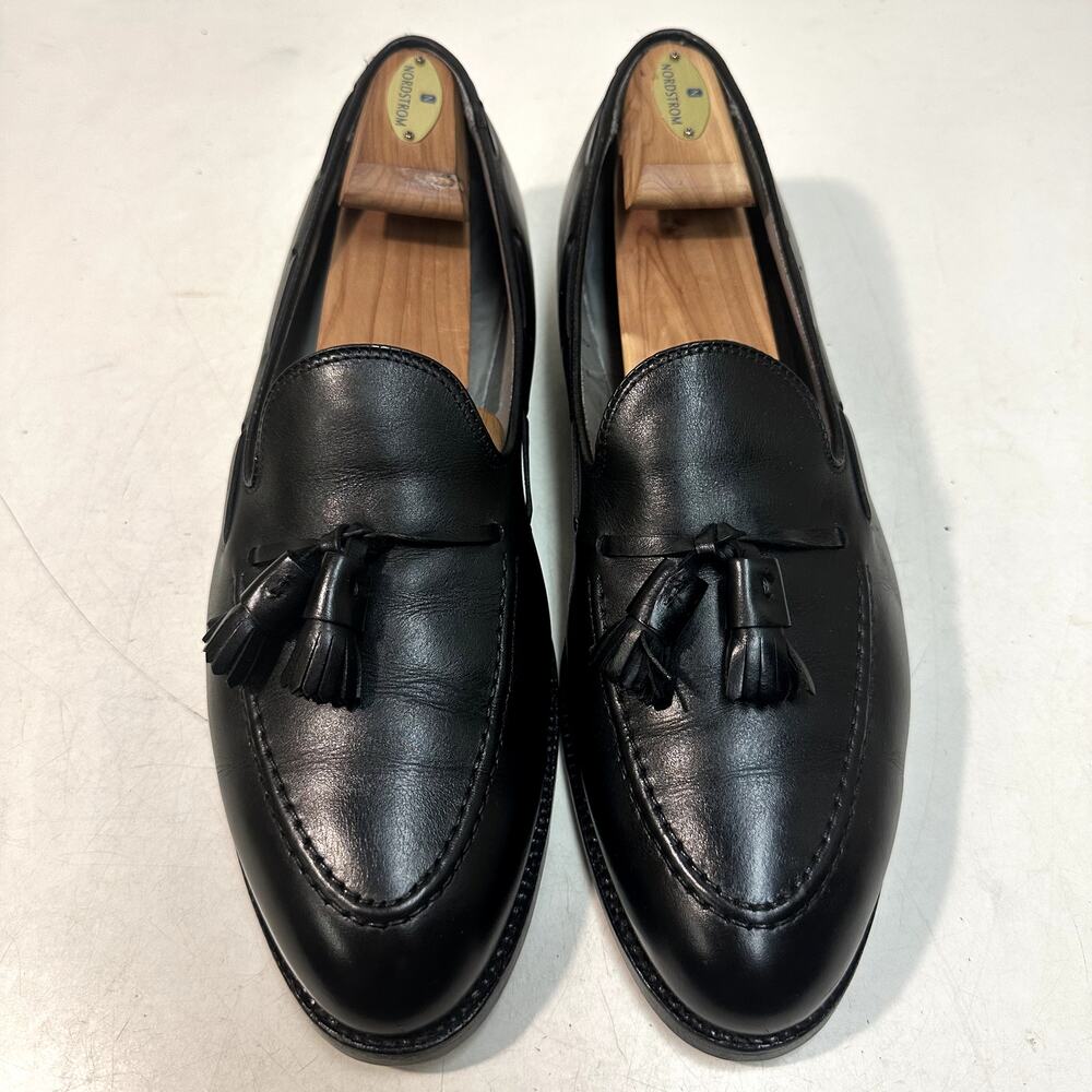 FULLY RESOLED Alden 660 Tassel Moccasin Loafer (Black Calf) Made in USA 12 A/C